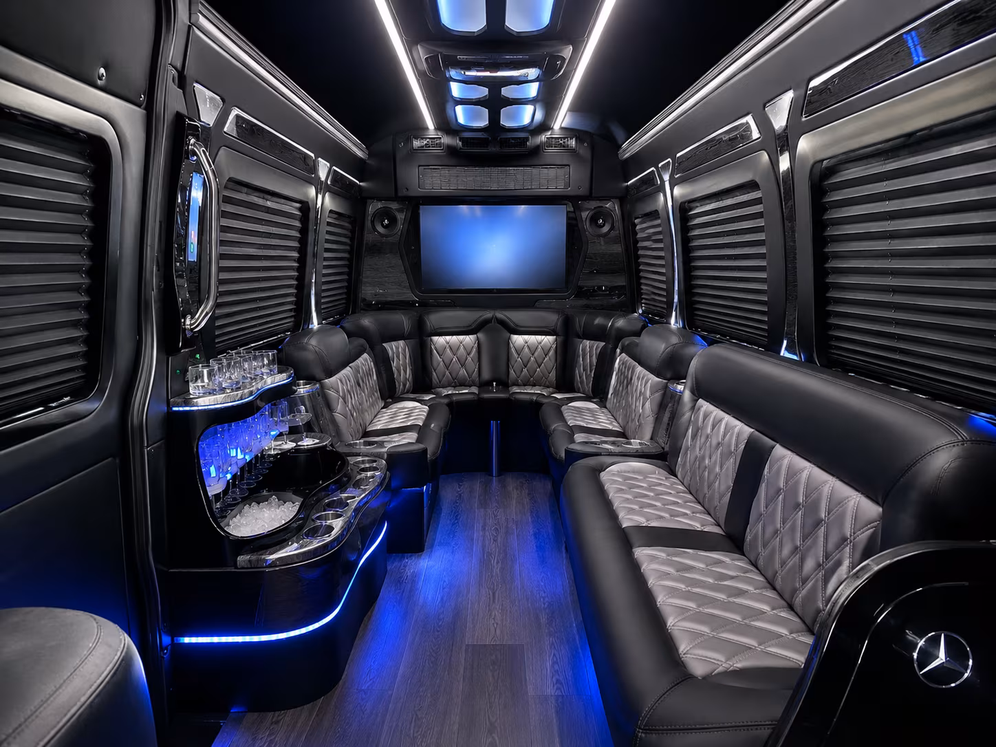 hotel to venue shuttle buses for warren area corporate groups