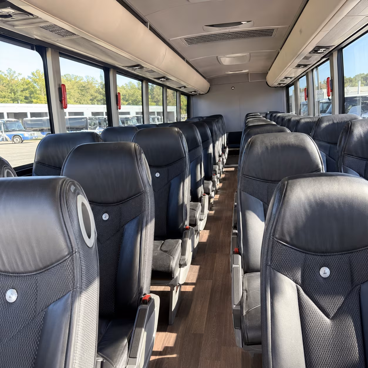 warren airport transportation onboard seating