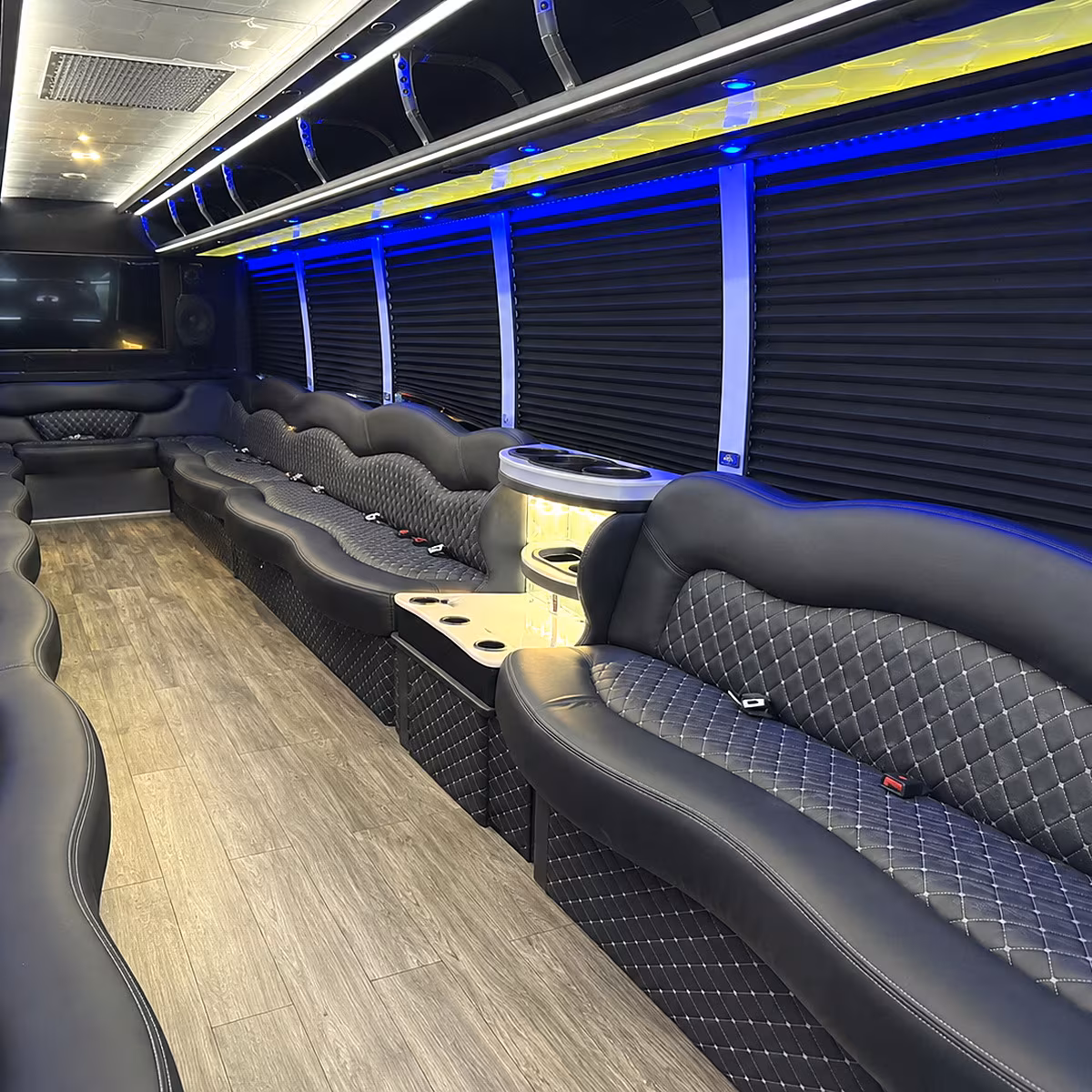 warren anniversary party bus rental