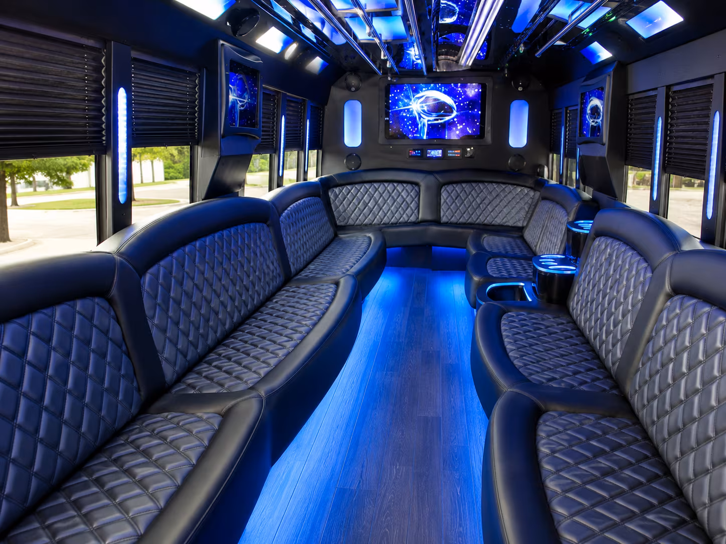 warren holiday party bus rental