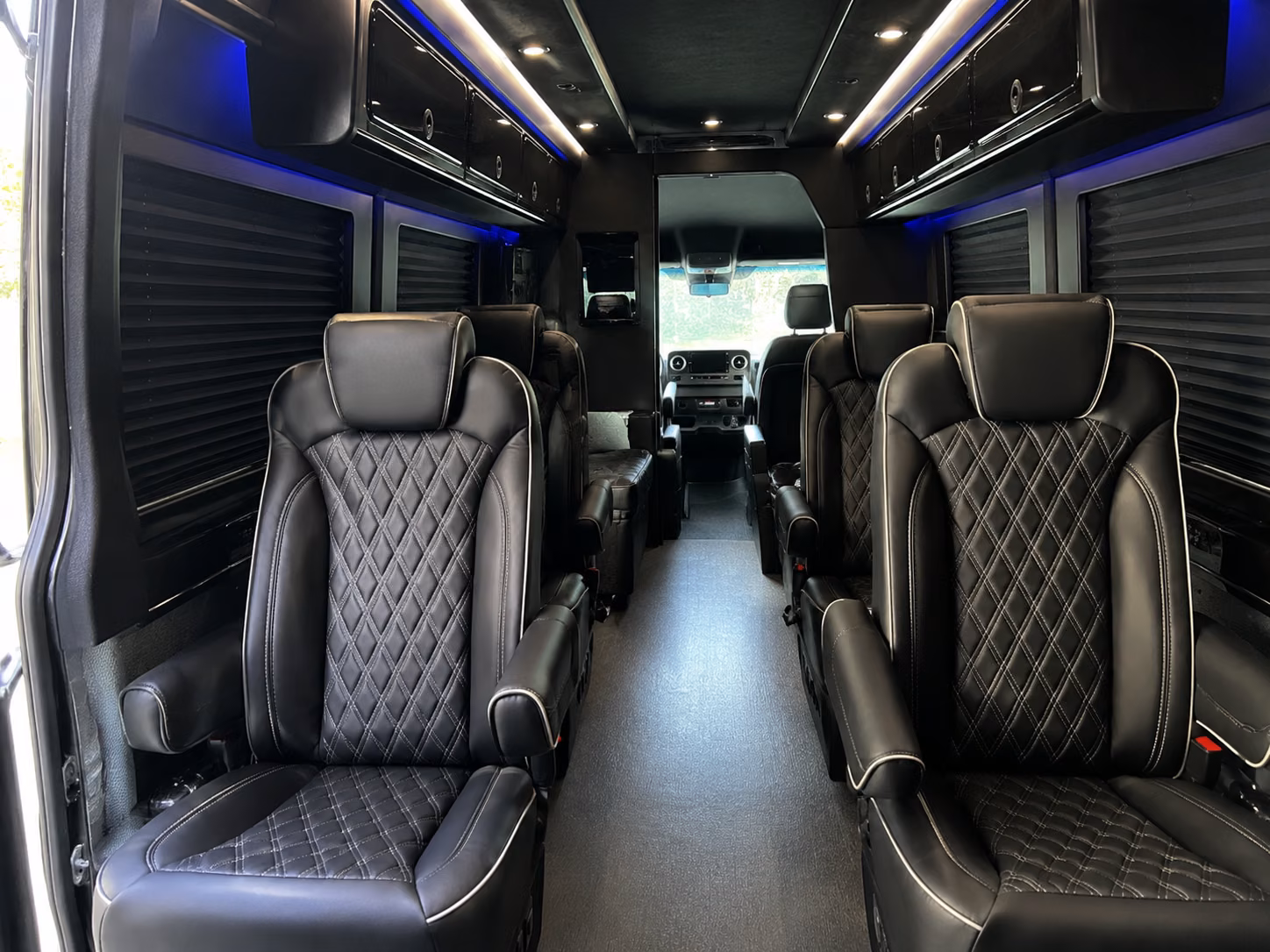 warren long distance transportation onboard seating