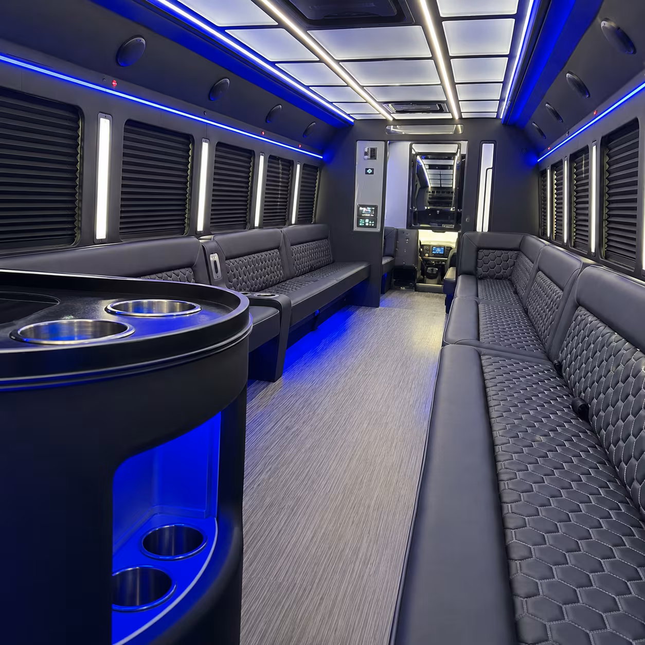 warren prom party bus rental